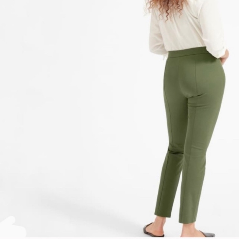 Everlane  Side-Zip Stretch Cotton Pant size 8